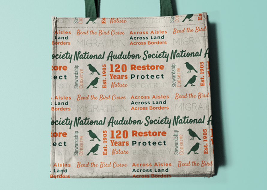 Audubon Society tote bag